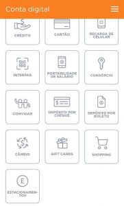 Shopping Aplicativo Banco Inter